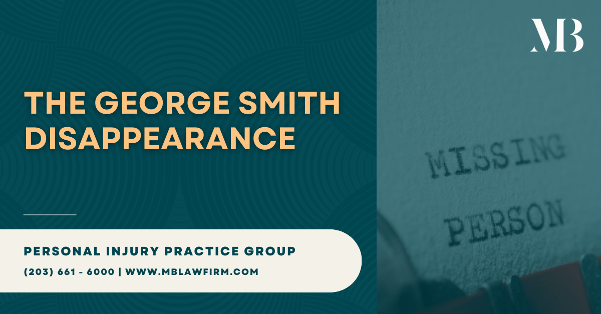 Mandelbaum Barrett PC case study cover: The George Smith Disappearance