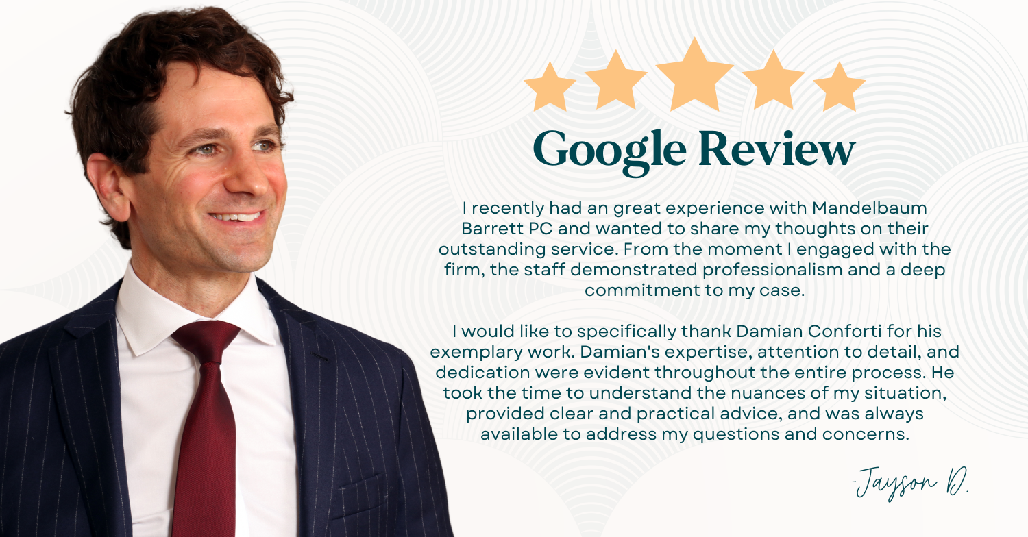 Damian P. Conforti Google Reviews