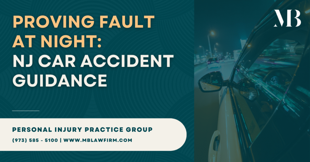 Proving fault at night