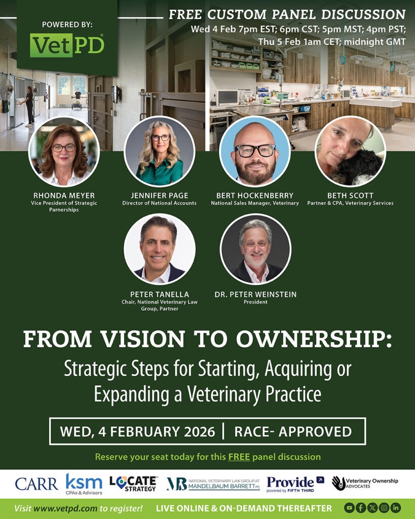 Vision Vet Program From Vision to Ownership: Strategic Steps for Starting, Acquiring or ...