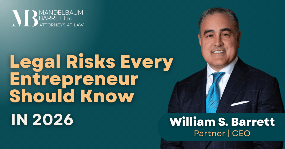 Legal Risks Every Entrepreneur Should Know in 2026