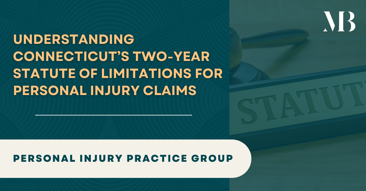 's Two-Year Statute of Limitations for Personal Injury Claims