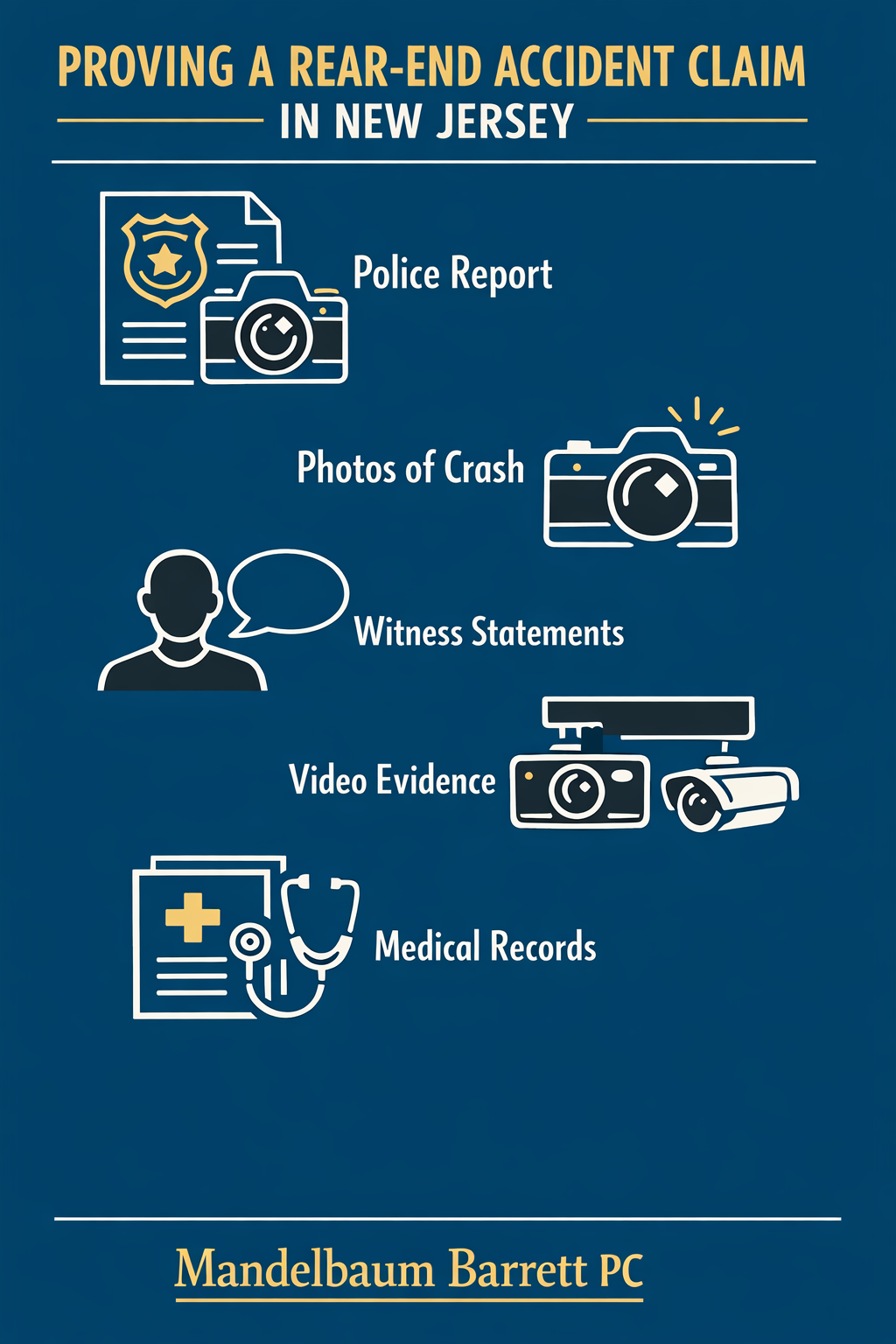 Infographic_Rear-End Collisions in New Jersey Establishing Fault and Proving Your Case